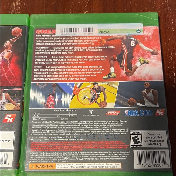 NBA 2K14 and NBA 2K17 Xbox One Game Bundle - Picture 5 of 16